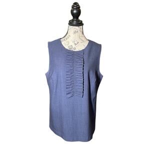 Luxury Wool Blend Blouse, Size 14, Banana Republic.